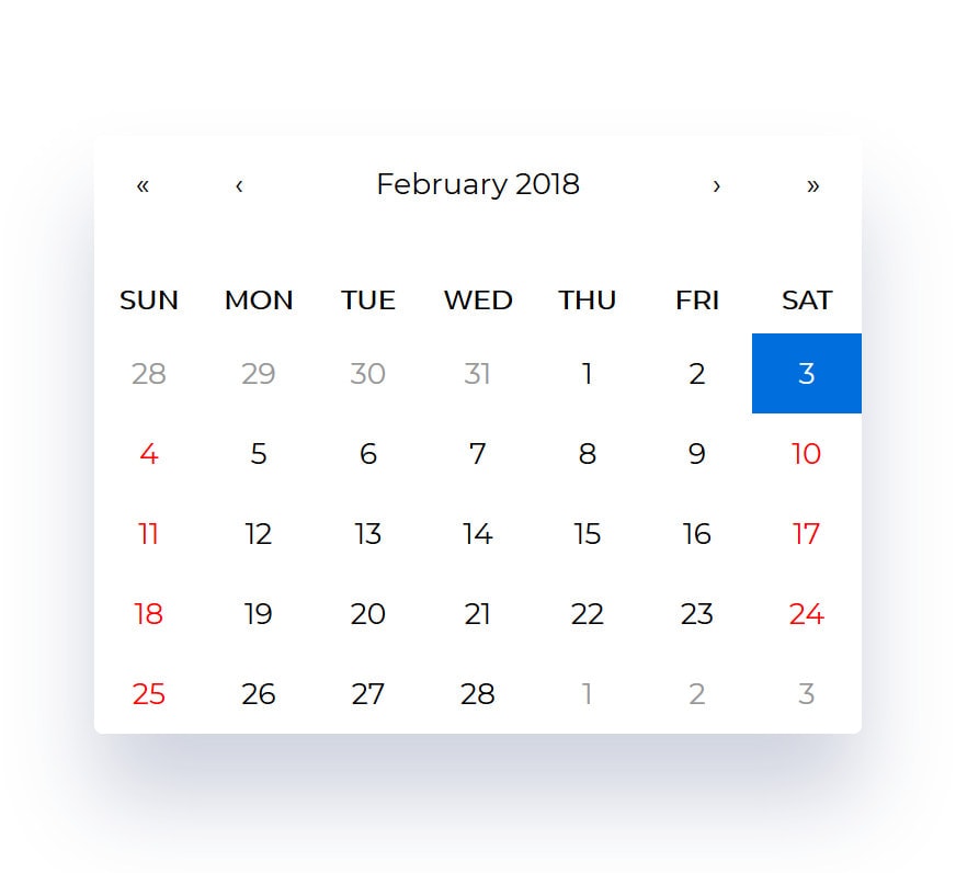 Date And Date Period Selector For React ReactCalendar Reactscript