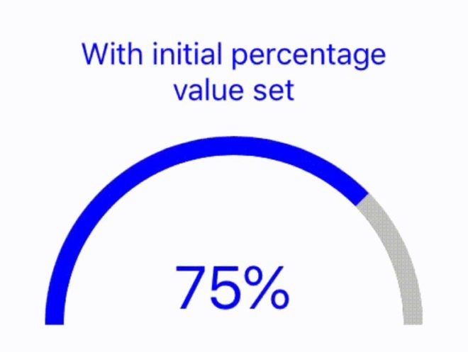 Semi Circle Progressbar For React | Reactscript