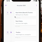 Beautiful Timeline For React Native