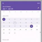 react-native-paper-dates date range picker