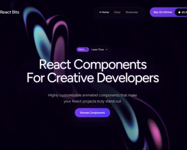 110+ Animated Components for Modern Apps – React Bits