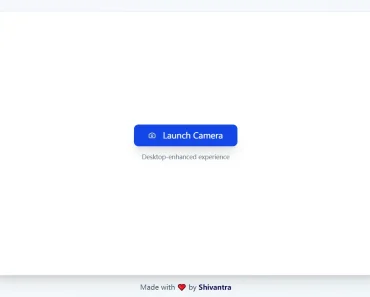React Web Camera Component for Multi-Image Capture