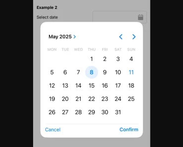 React Native Date/Time/Year/Month Picker for iOS, Android & Web