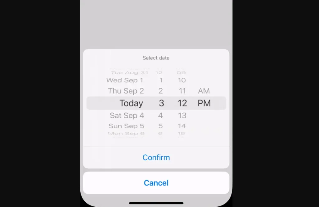 React Native Date Picker