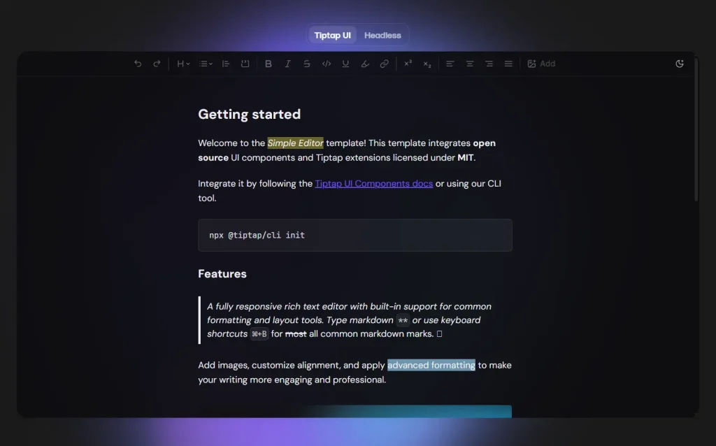 10 Best React WYSIWYG Rich Text Editors in 2026 (Open Source)