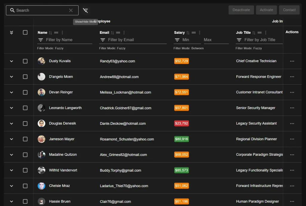 material-react-table