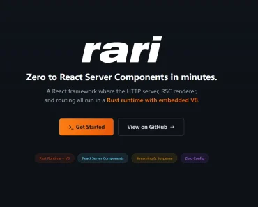 React Server Components Framework on a Rust Runtime – rari React Server Components Framework on a Rust Runtime – rari