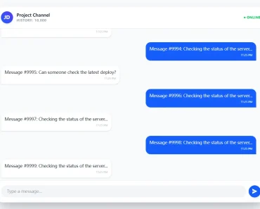 Bidirectional Virtual Scrolling for React, Vue, and React Native – Broad Infinite List Bidirectional Virtual Scrolling for React, Vue, and React Native – Broad Infinite List