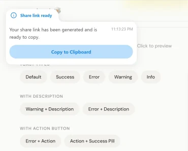 Morphing Blob Toast Component for React – goey-toast Morphing Blob Toast Component for React – goey-toast