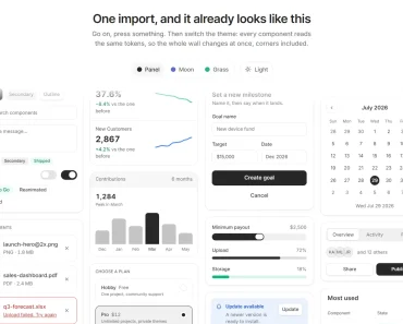PanelUI: UI Component Library for Expo and React Web